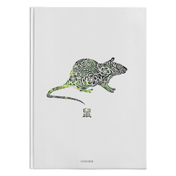 Rat Zodiac Hardcover Journal